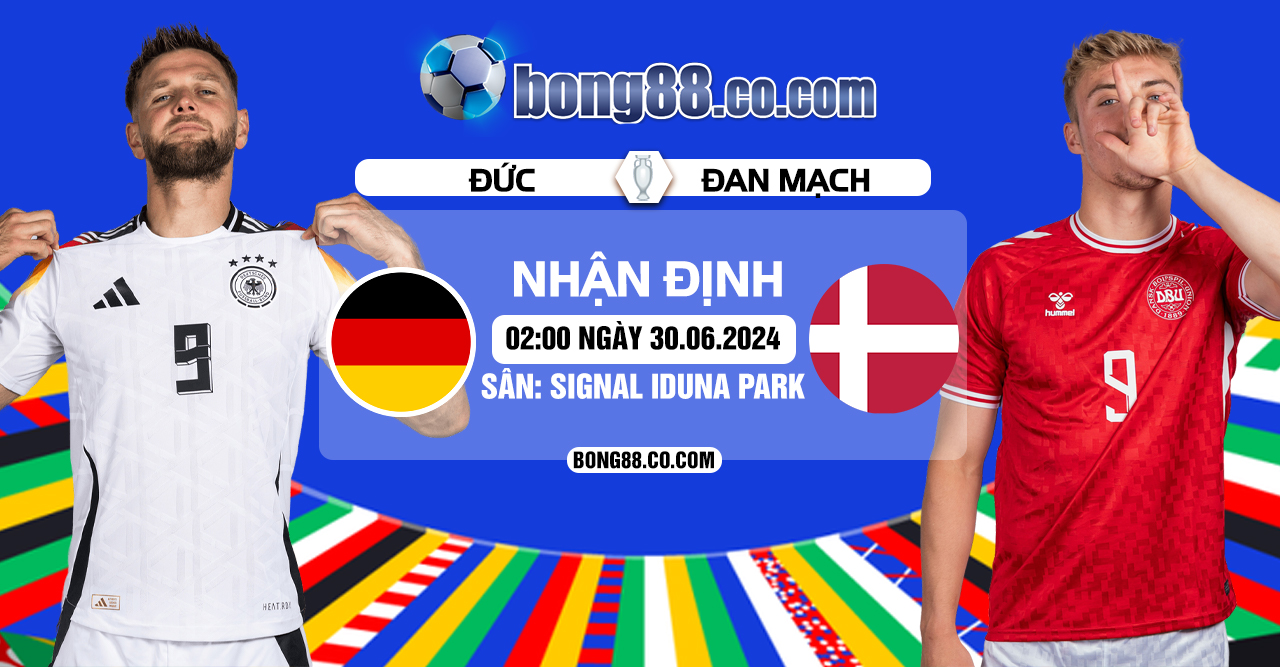 Nhận định, soi kèo Đức vs Đan Mạch